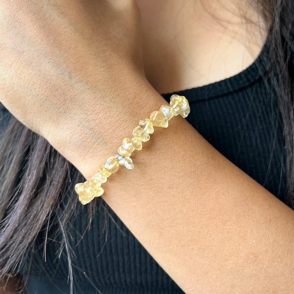 Gold Natural Stone Women's Bracelet