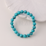 Load image into Gallery viewer, Turquoise Blue Natural Crystal Healing Unisex Bracelet
