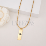 Load image into Gallery viewer, Shiny Om Pendent Chain Necklace For Men
